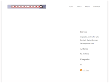 Tablet Screenshot of inquisitor.com